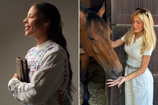 A missionária Adenacia Anastasia tem dado suporte espiritual a Karoline Lima