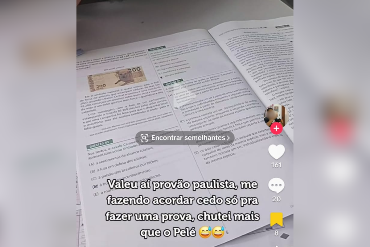 Estudantes usaram celular durante Provão Paulista e governo investiga