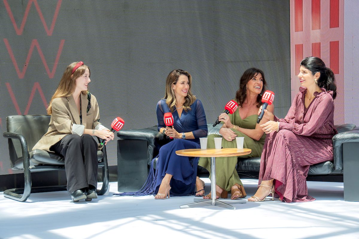 Bianca Tôrres, Daniela Kniggendorf, Helô Drummond e Renata Cotrim em roda de conversa no Metrópoles Catwalk - Metrópoles