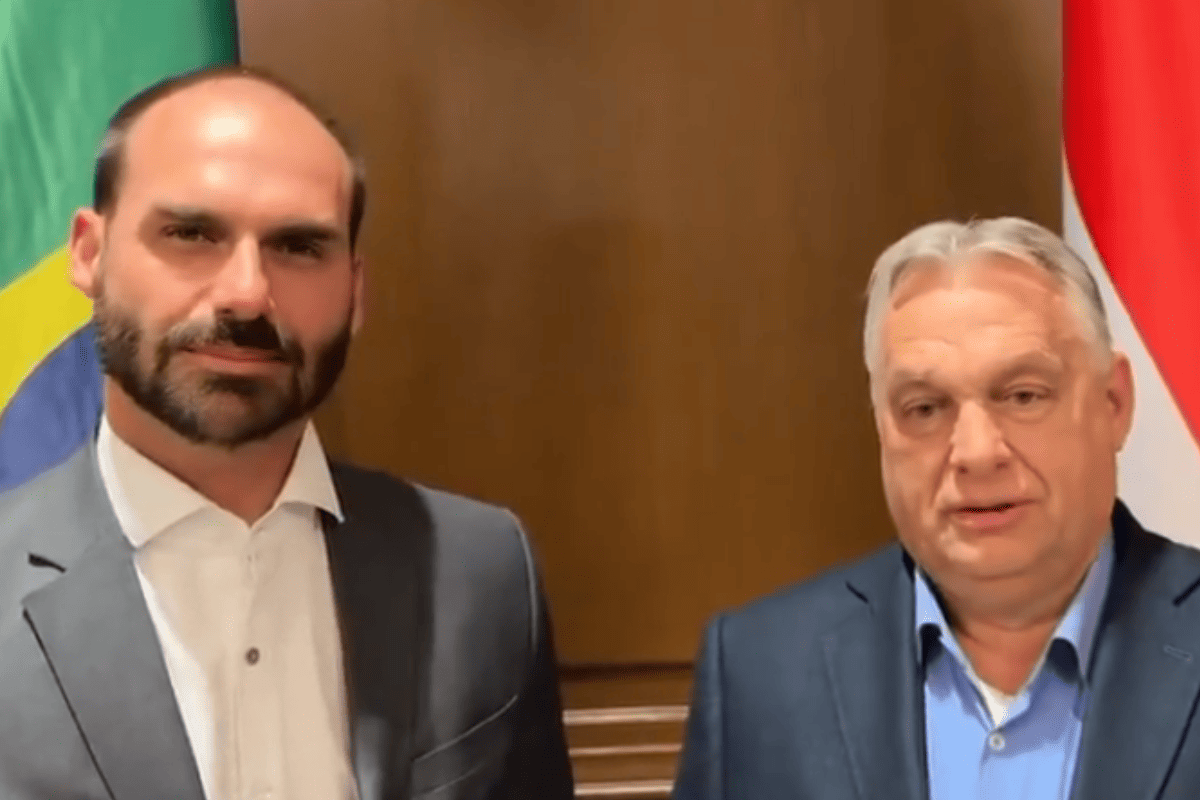 Com Eduardo, Orban mostra apoio a Bolsonaro: “Pode contar conosco”