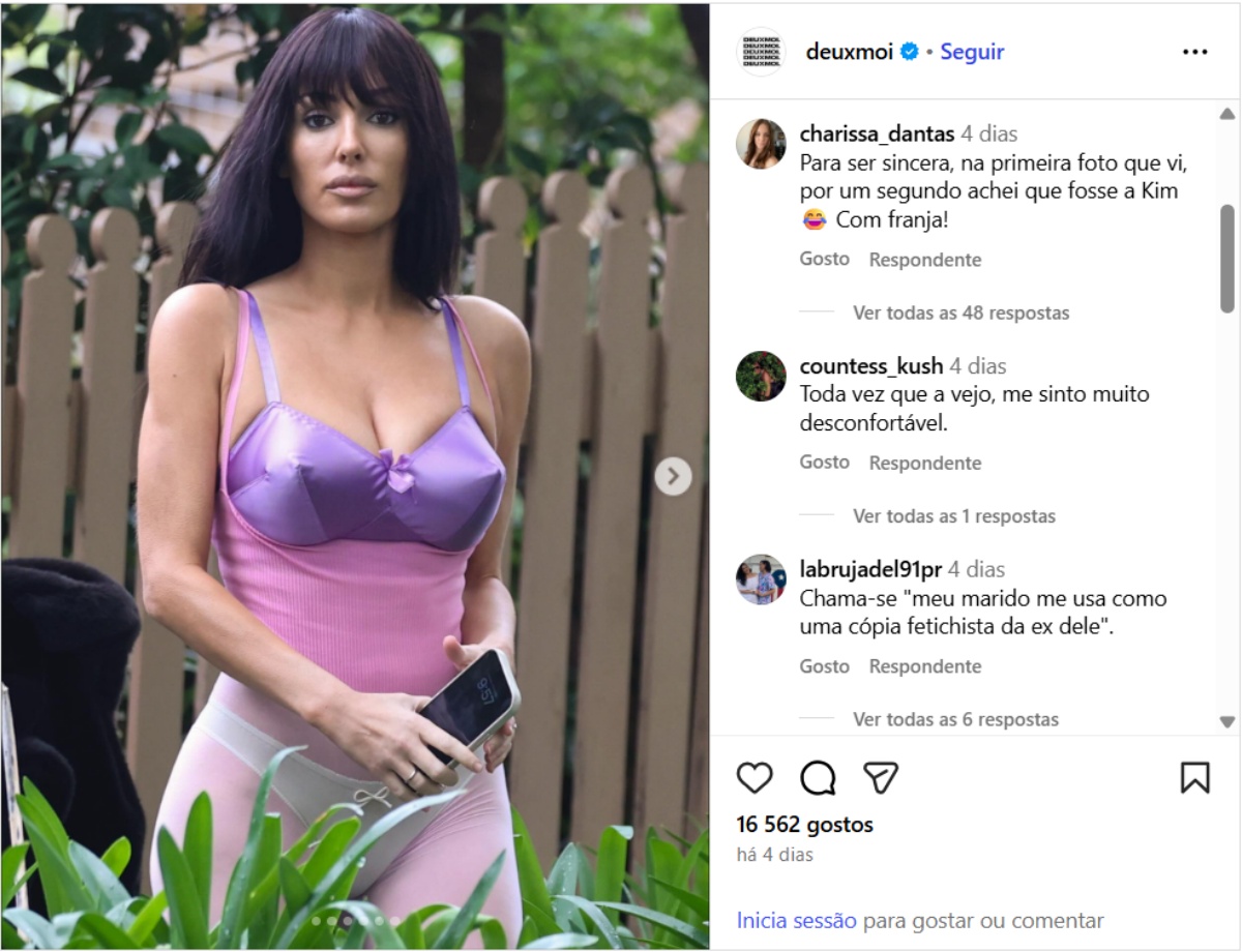 Bianca Censori no Instagram - Metrópoles
