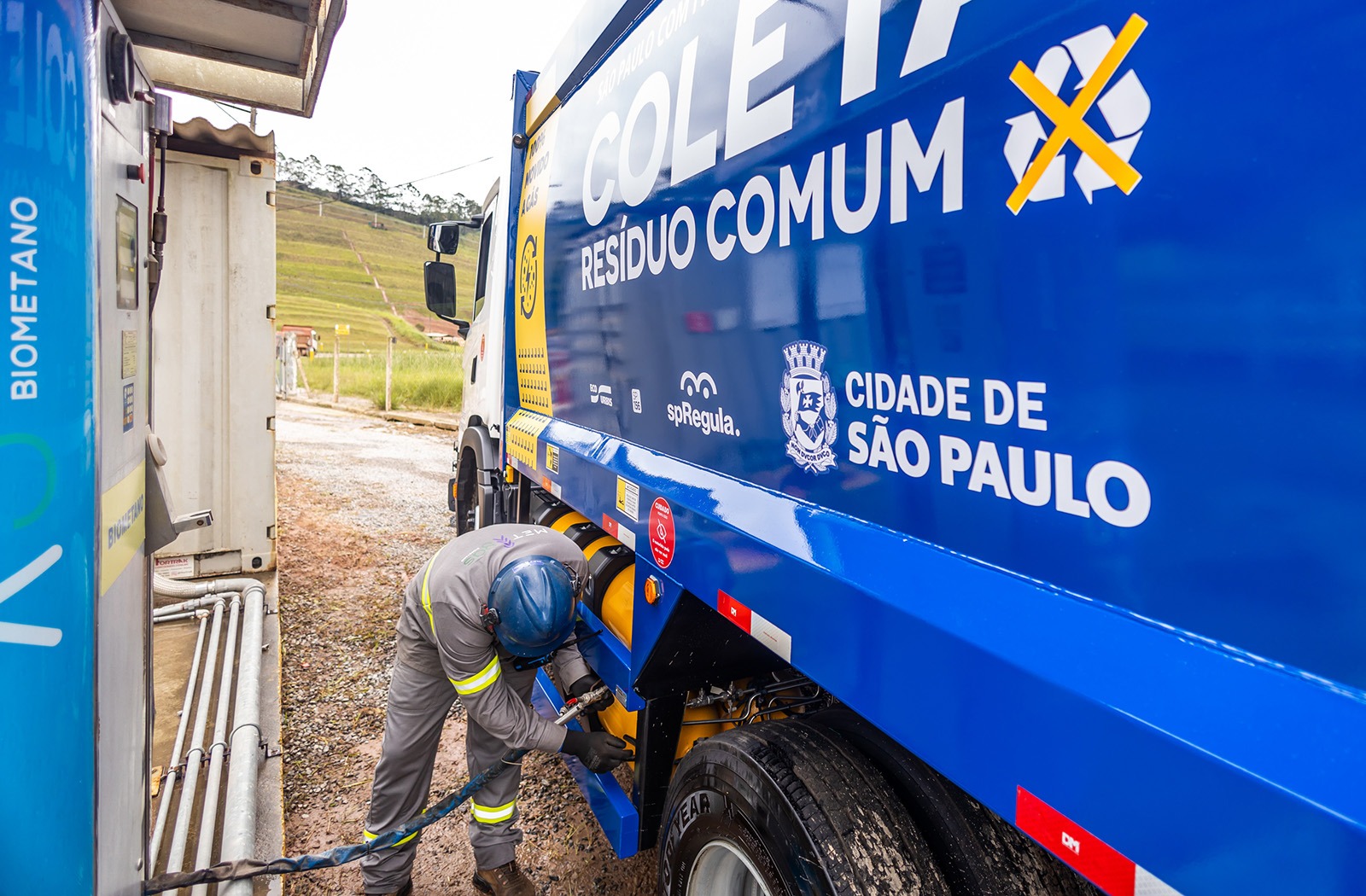 SP reduz emissão de poluentes e transforma lixo em combustível limpo