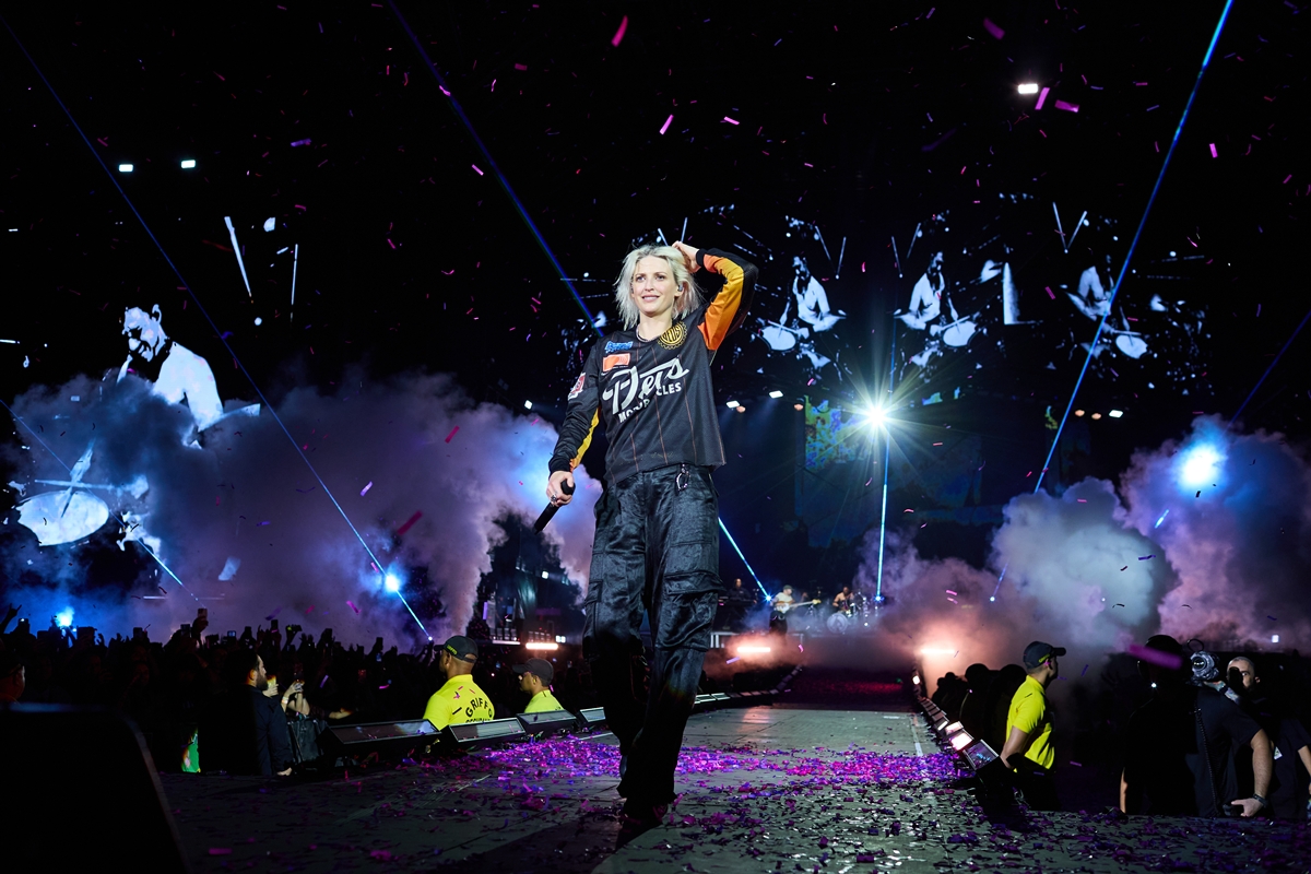 Linkin Park faz o Camarote Metrópoles vibrar com show eletrizante