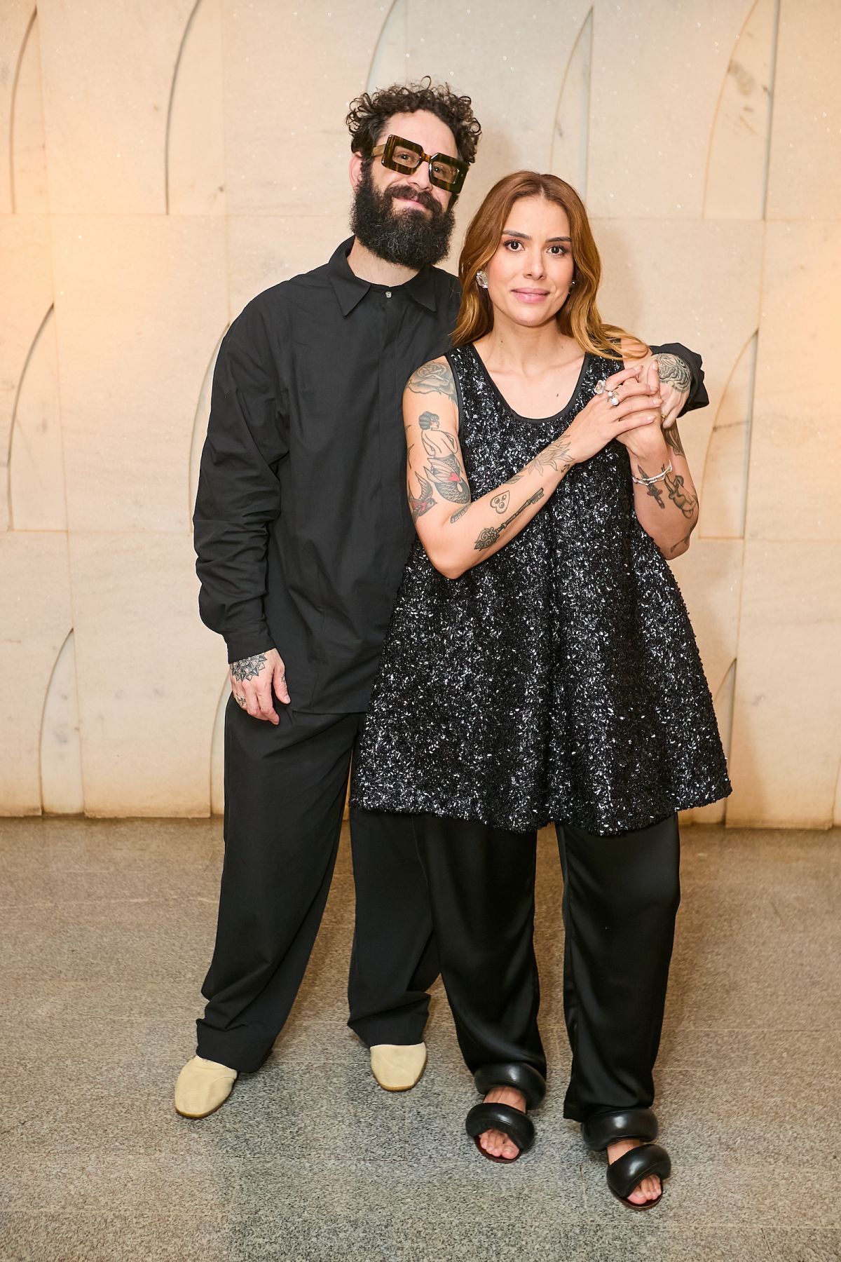 Bruno Aguiar e Juliana Bandeira, no Metrópoles Catwalk - Metrópoles