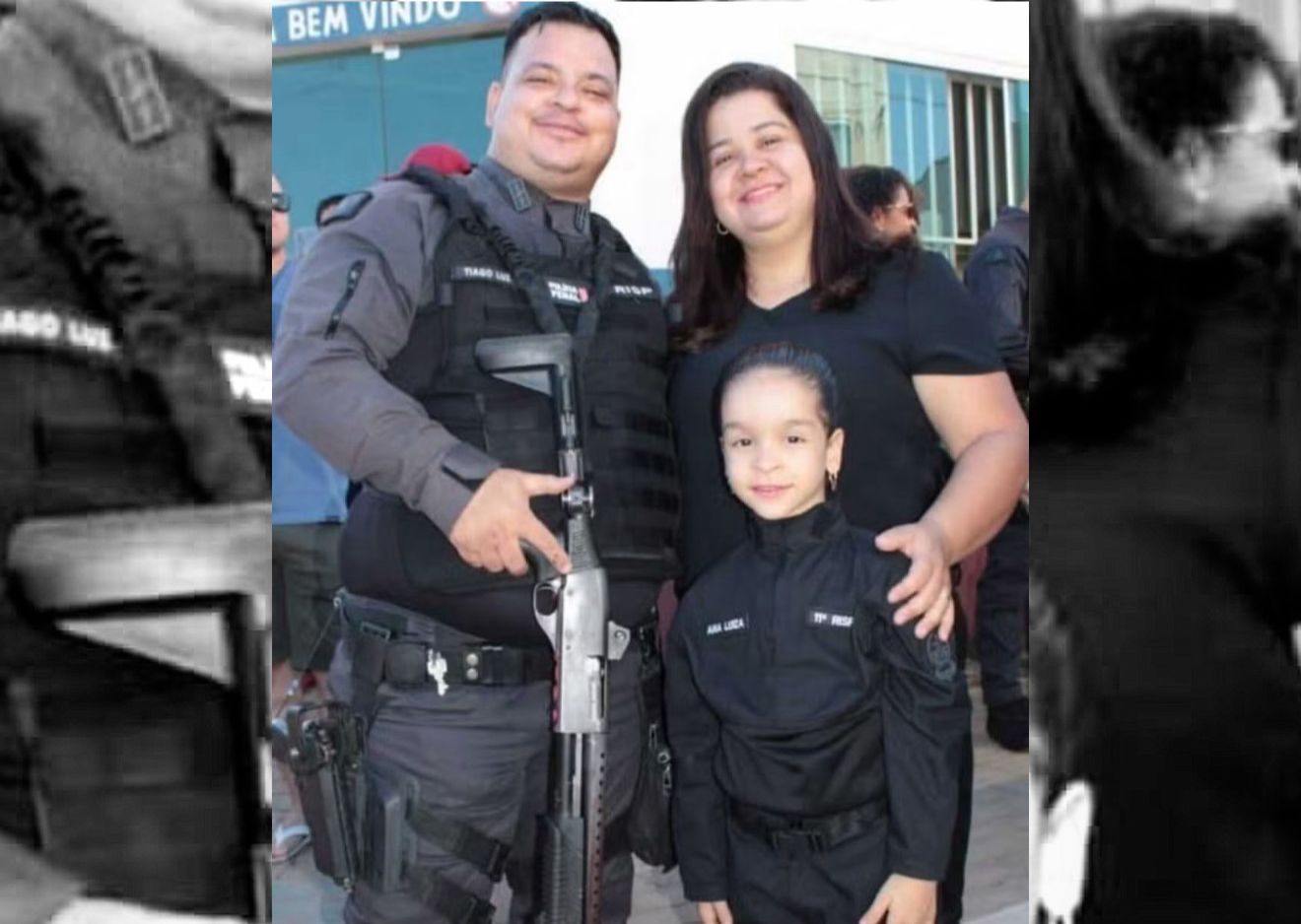 Policial, mulher e filha de 8 anos são encontrados mortos em casa