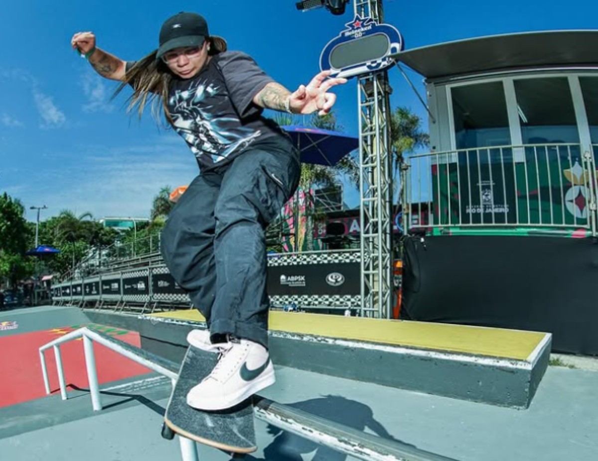 Pâmela Rosa cai na semifinal do street e fica fora da final no STU Rio